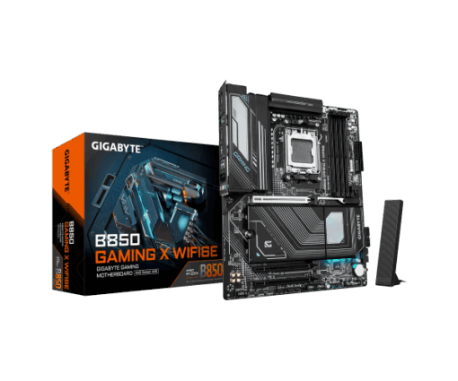 לוח אם GIGABYTE B850 GAMING X WIFI6E ATX DDR5 AM5 BT 2.5 GBE LAN