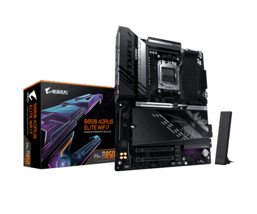 לוח אם GIGABYTE B850 AORUS ELITE WIFI7 ATX DDR5 AM5 BT 2.5GBE LAN