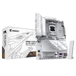 לוח אם GIGABYTE B850 AORUS ELITE WIFI7 ICE DDR5 AM5 BT 2.5GBE LAN
