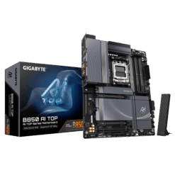 לוח אם GIGABYTE B850 AI TOP WIFI7 ATX DDR5 AM5 2x10GBE LAN