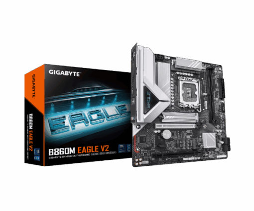 לוח לאינטל דור 15 Gigabyte B860M EAGLE Micro-ATX DDR5