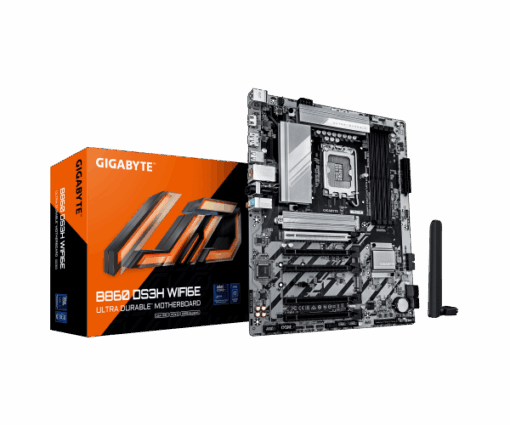 לוח למעבד דור 15 Gigabyte B860 DS3H WIFI6E ATX 2.5GB LAN