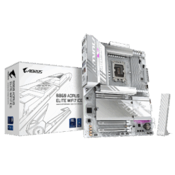 לוח למעבד דור 15 Gigabyte B860 A ELITE WIFI7 ICE ATX 2.5GB LAN