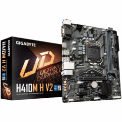 לוח אם אינטל דור 10 Gigabyte H410M H V2 1.7 Micro-ATX LGA1200