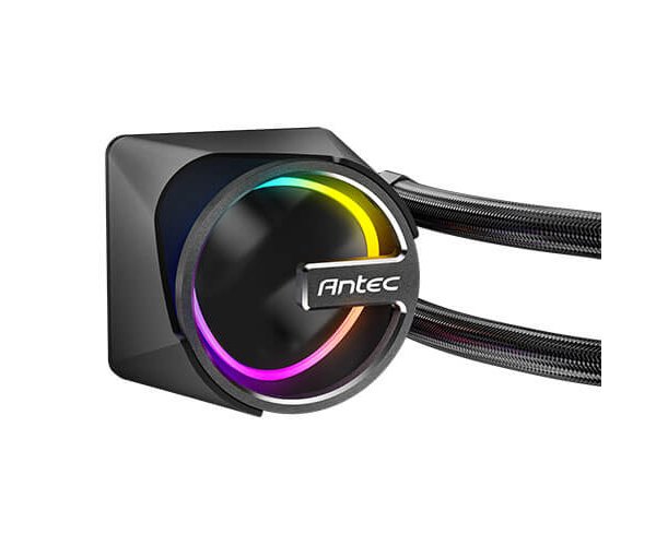 קירור נוזלי כפול Antec SKELETON 240 ARGB Black INTEL AMD – תמונה 4