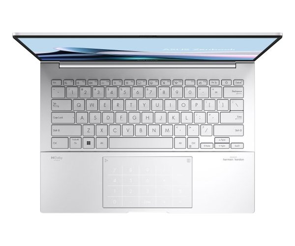 ASUS UX3405MA Ultra 9 285H 32GB 1TB NVME 14 3K OLED DOS 1.2KG SLV – תמונה 2