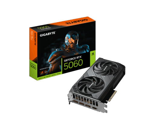 כרטיס מסך Gigabyte GeForce RTX 5060 WindForce 2 OC 8GB