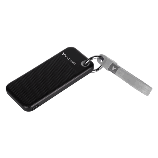 Verbatim Pocket SSD USB 3.2 Gen 2 2TB Black Grey