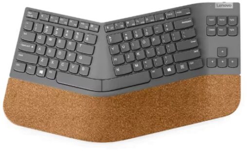 מקלדת אלחוטית Lenovo Go Split Storm Gray עברית אנגלית