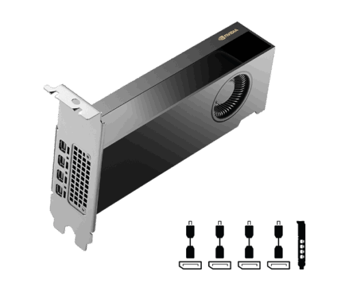 כרטיס מסך NVIDIA RTX 2000 Ada Generation 16GB 4XMiniDP Brown Box