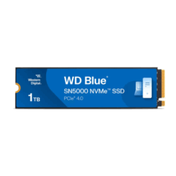 דיסק פנימי WD Blue SN5000 NVMe SSD 1TB PCIe Gen4X4 2280