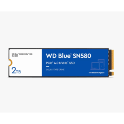 דיסק פנימי WD Blue SN580 2TB Nvme Gen4 2280 Up to 4150MB s