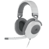 אוזניות גיימינג CORSAIR HS65 SURROUND 7.1 – לבן