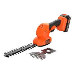 גוזם שיחים נטענת Black+Decker BCSS18D1-QW 18V– סוללה אמפר 2.0