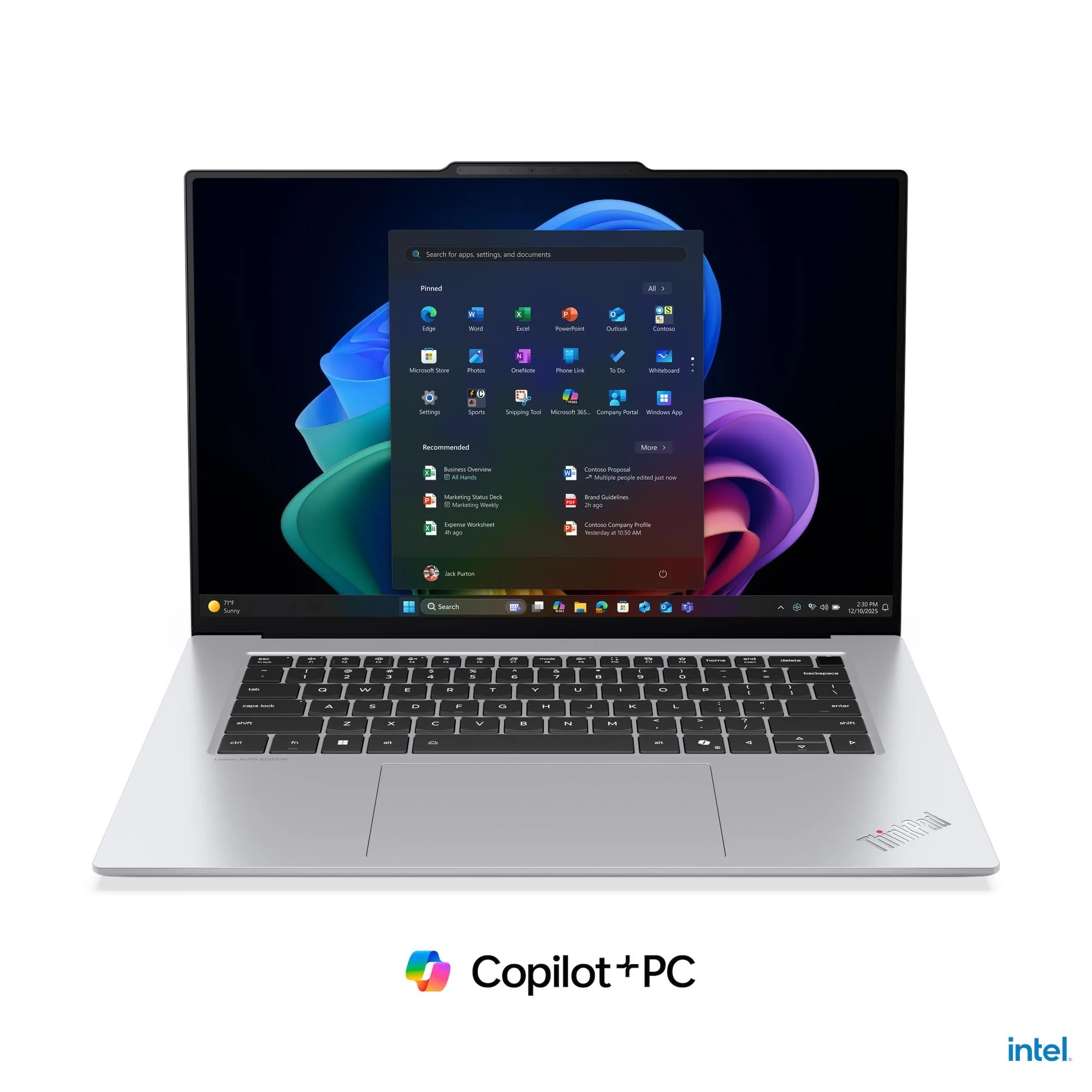 LENOVO X9-14 G1 U7-258V |32GB|1TB|W11P|White|3YR – תמונה 6