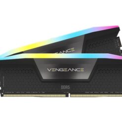 ז.לנייח Corsair Vengeance RGB DDR5 64GB 2X32 6200MHZ C32 kit BLK