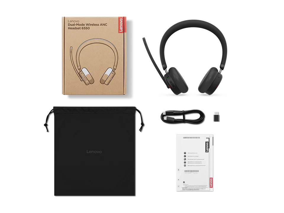 Lenovo Dual-Mode Wireless ANC Headset 6550 |3YR