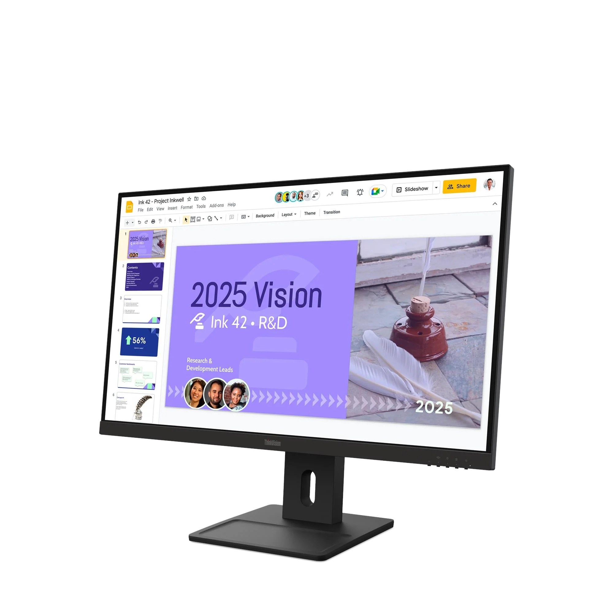 LENOVO ThinkVision E27q-40 | 3Y – תמונה 2