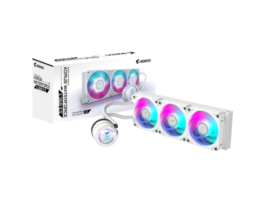 קירור לבן Gigabyte AORUS WATERFORCE II 360 ICE AIO ARGB REV2