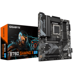 לוח למעבדי אינטל Gigabyte B760 Gaming X DDR5 ATX LGA1700