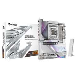 לוח אם GIGABYE X870E AORUS MASTER X3D ICE WIFI7 DDR5 10GBE