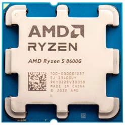 מעבד AMD ZEN 4 R5 8600G Tray no fan up to 5GHZ RADEON 760M GPU