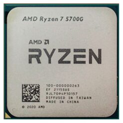 מעבד AMD Ryzen 7 5700G Tray 8Cores 16 Threads Vega 8 GPU