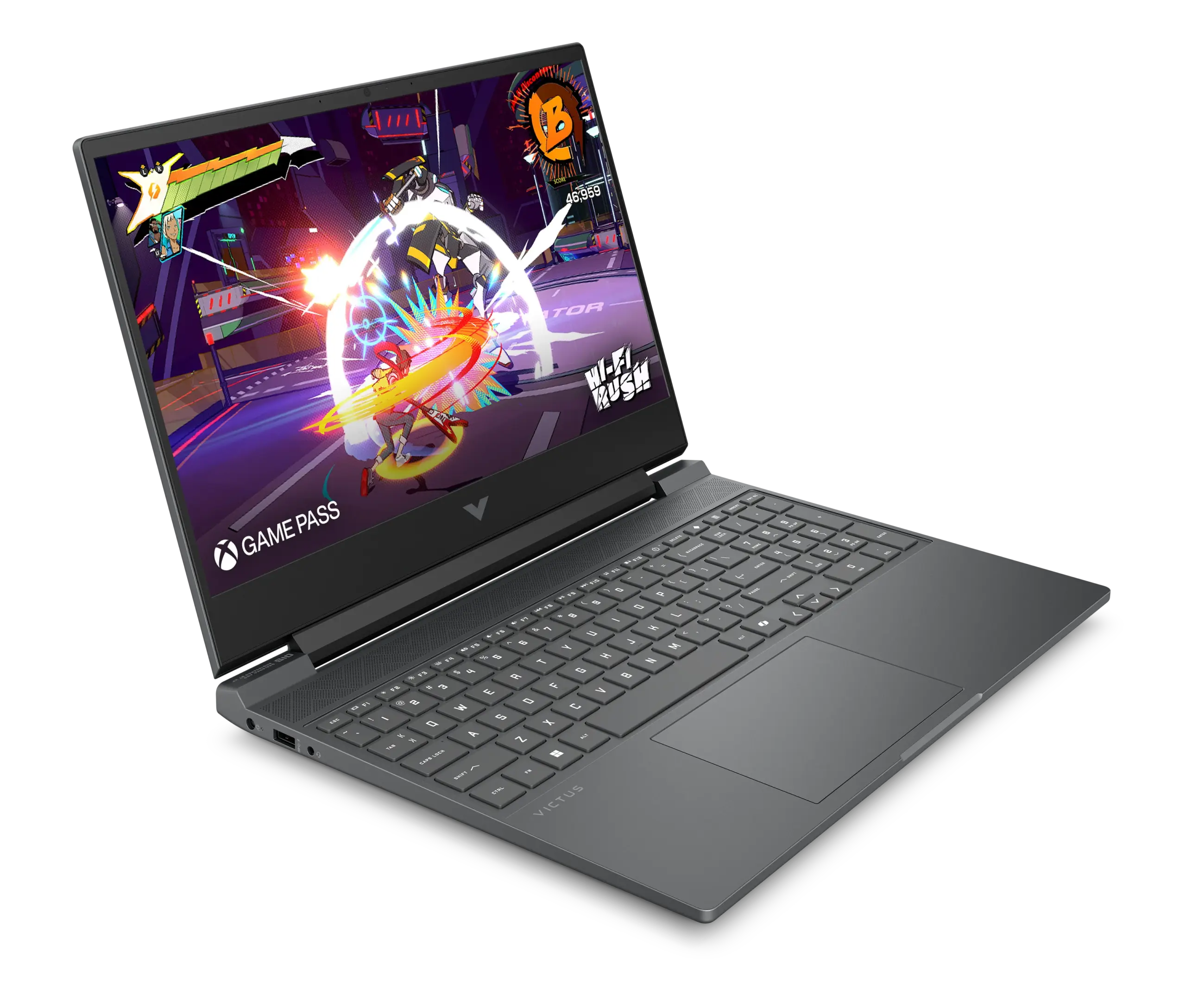 HP Victus 15-fa2052nj - Core 7-240H|24GB|1TB|15.6|5050|DOS|3YR – תמונה 4