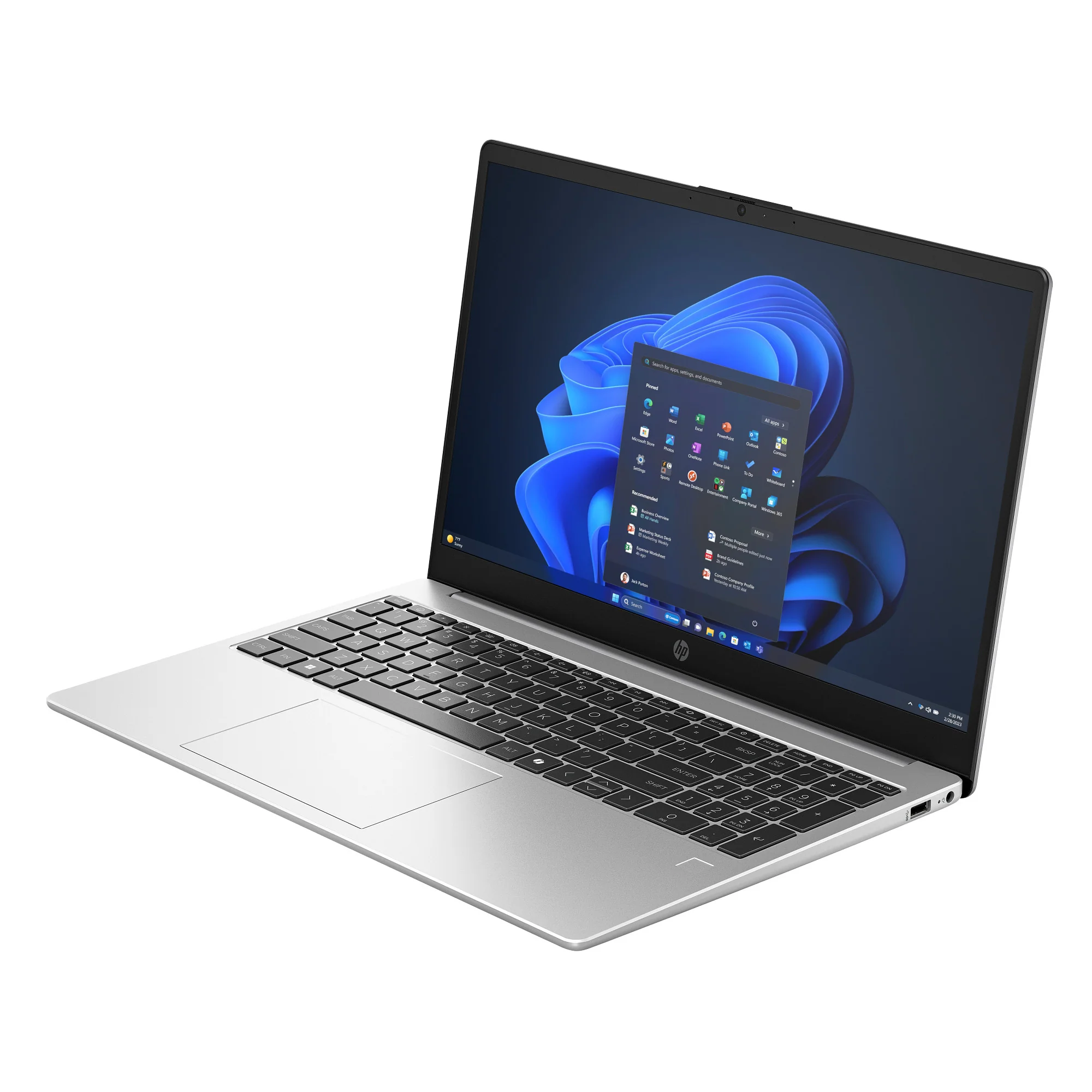 HP 250 G10R Core5-120U|15.6|16G|512G|DOS|Metal+Bcklid KB|3YR