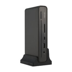 Alternative view of ASUS Triple 4K Dock DC300  Type-C (output: 85W)  Type-C (in 100W)  USB 3.2  RJ-45  HDMI  DP   150W