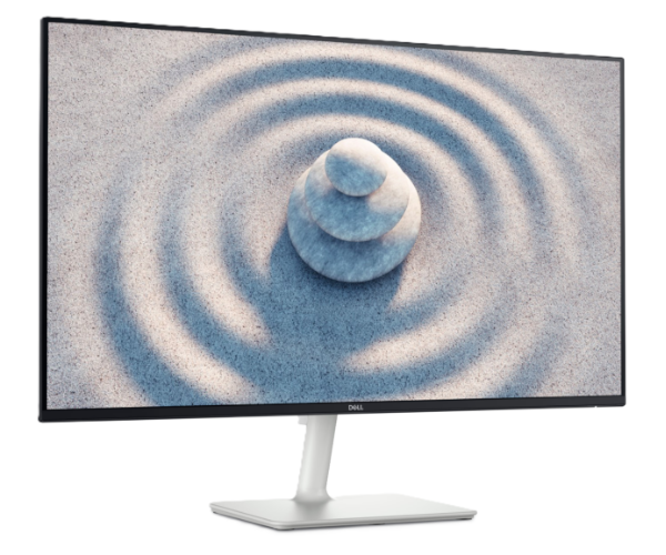 מסך מחשב שטוח לבן Dell 27 FHD IPS 100Hz 4ms Speakers – תמונה 2