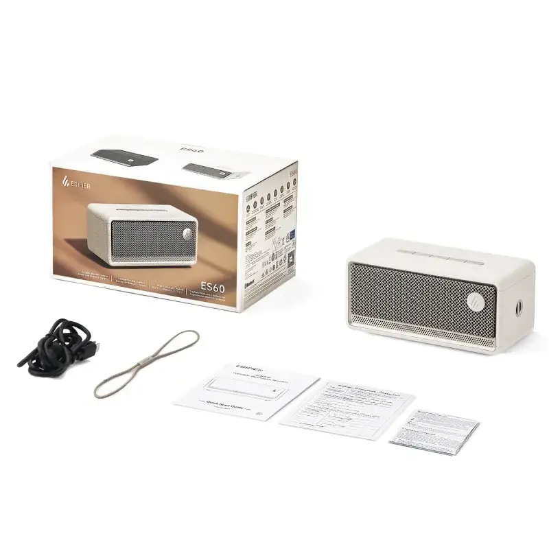 Edifier ES60 - Portable Bluetooth Speaker Ivory