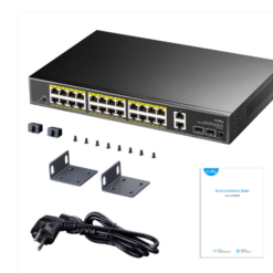 Alternative view of GS1026PS2 מתג PoE 24-GbE עם 2 Uplink GbE ו-2 Uplink SFP