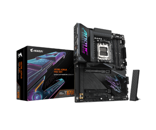 לוח אם Gigabyte X870E AORUS PRO X3D AMD AM5 ATX WIFI7 DDR5