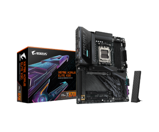 לוח אם Gigabyte X870E AORUS ELITE X3D DDR5 AM5 ATX WIFI7