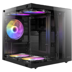 מארז Antec VCX10M ARGB Mini Tower Micro-Atx 5XARGB 120mm Fan