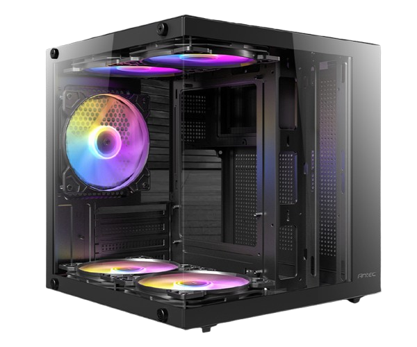 מארז Antec VCX10M ARGB Mini Tower Micro-Atx 5XARGB 120mm Fan