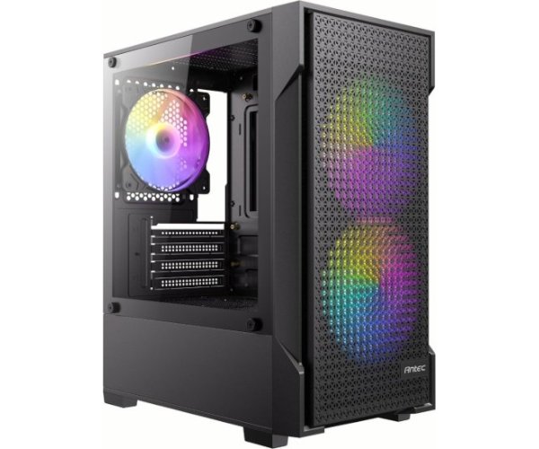 מארז Antec VX100M ARGB 3X ARGB 120mm Fan Micro-ATX Mini Tower