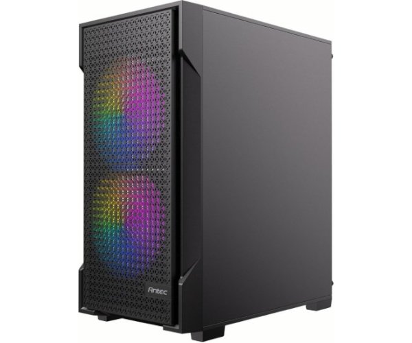 מארז Antec VX100M ARGB 3X ARGB 120mm Fan Micro-ATX Mini Tower – תמונה 2
