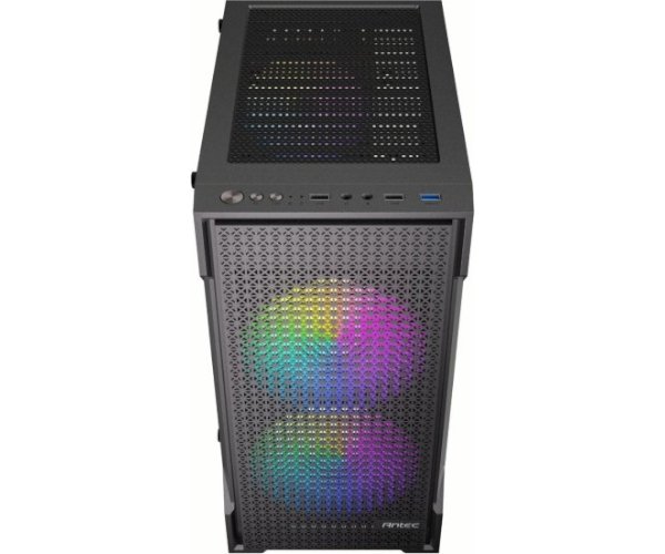 מארז Antec VX100M ARGB 3X ARGB 120mm Fan Micro-ATX Mini Tower – תמונה 3