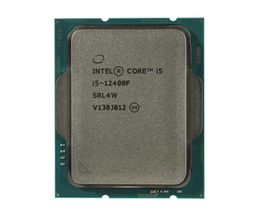 מעבד Intel Core i5-12400F – דור 12 – LGA1700 – Tray