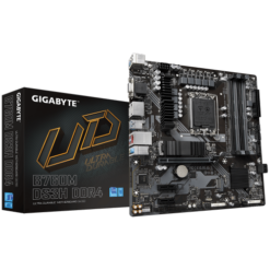 באנדל לוח אם ומעבד – Gigabyte B760M DS3H DDR4 – מעבד Intel Core i5-14400F (Tray)
