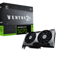 Alternative view of כרטיס מסך MSI  RTX 5070 12G VENTUS 2X OC