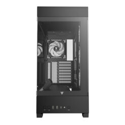 מארז מחשב GAMDIAS ATLAS P1 Mid-Tower ATX Micro-ATX Mini-ITX עם זכוכית מחוסמת 4x120mm ARGB מאווררים באחריות יבואן רשמי