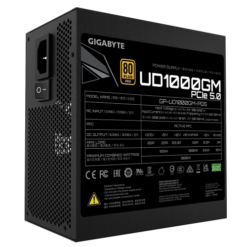 Alternative view of ספק כוח Gigabyte UD1000GM PG5 1000W PCIE 5.0 ready 80 PLUS Gold
