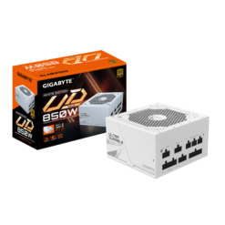 ספק כוח Gigabyte UD850GM PG5 WHITE 850W 80 Plus Gold PCIE 5.0