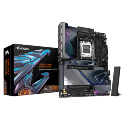 לוח אם Gigabyte X870E A MASTER X X3D 10GB 5GB lan Wifi 7 Usb 4.0