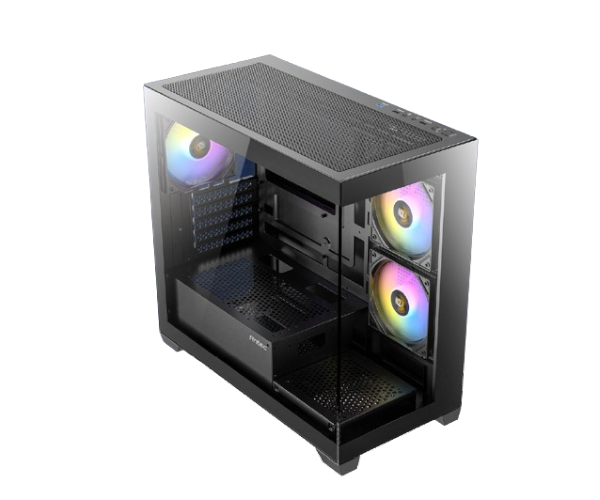 מחשב גיימינג Antec CX300M – מעבד Ryzen 5 7500F – זכרון 16GB – כונן 1TB SSD – מ.גרפי RTX 5060 – תמונה 3