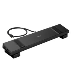 ASUS DC310 USB-C Stand Dock   Dual 4K HDMI™   100W PD   4x USB-A   USB-C   RJ45   Audio   Ergo Stand