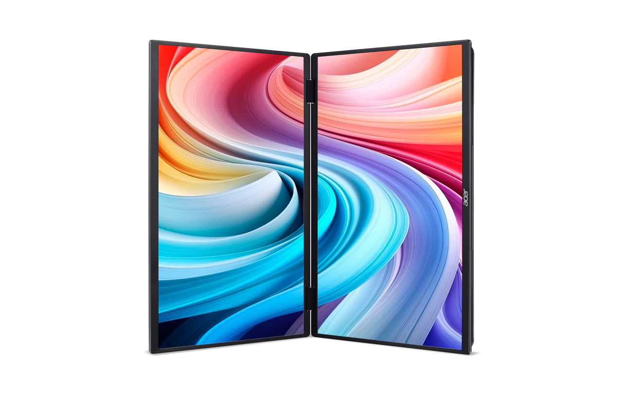 Acer 15.6W PD163QTbmiuux Dual Portable|Touch|IPS|1YR – תמונה 2